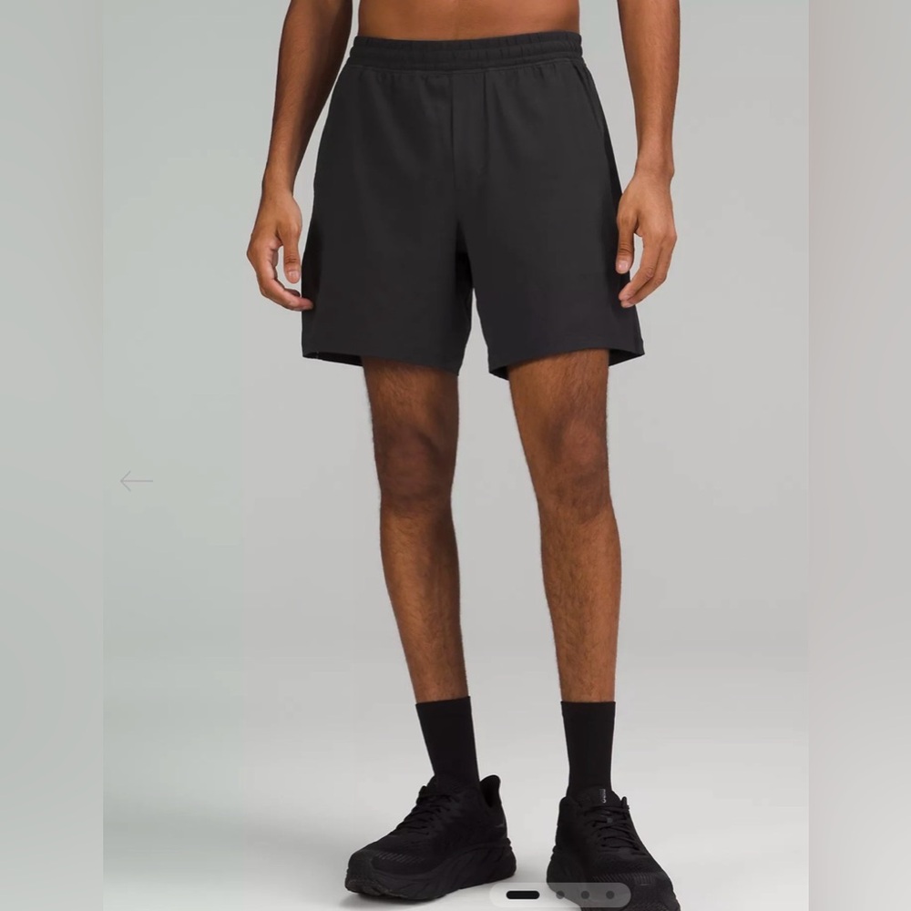 lululemon athletica Men's Black Athletic Shorts
